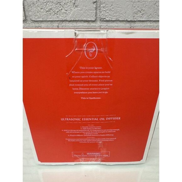 Opal House Ultrasonic Essential Oil Diffuser with 2 Modes & 6 Light Settings - Picture 4 of 5